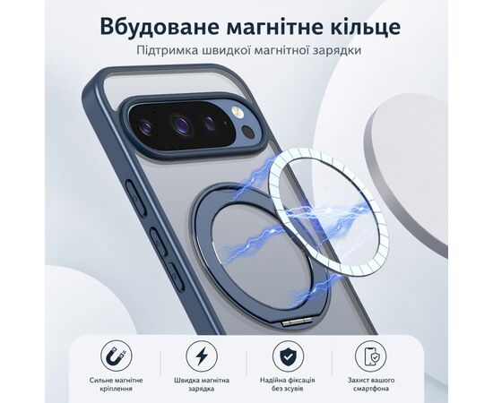 Чохол до мобільного телефона BeCover Aura Fold Google Pixel 9 Pro XL / 10 Pro XL Blue (715670), зображення 5