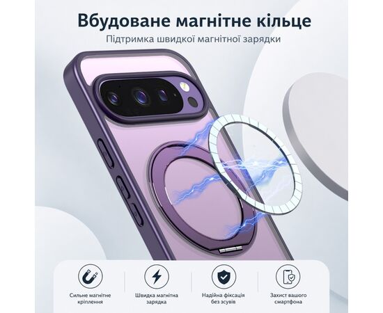 Чохол до мобільного телефона BeCover Aura Fold Google Pixel 9 Pro XL / 10 Pro XL Purple (715671), зображення 6