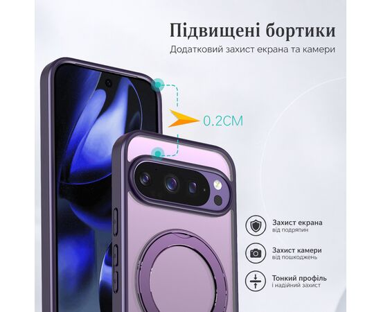 Чохол до мобільного телефона BeCover Aura Fold Google Pixel 9 Pro XL / 10 Pro XL Purple (715671), зображення 7