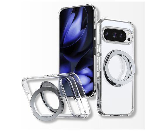 Чохол до мобільного телефона BeCover Aura Fold Google Pixel 9 Pro XL / 10 Pro XL Transparent (715672), зображення 2