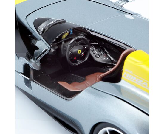 Масштабная модель автомобиля Bburago Автомодель серии R&P – Ferrari Monza SP1, 1:18 (18-16013), изображение 7