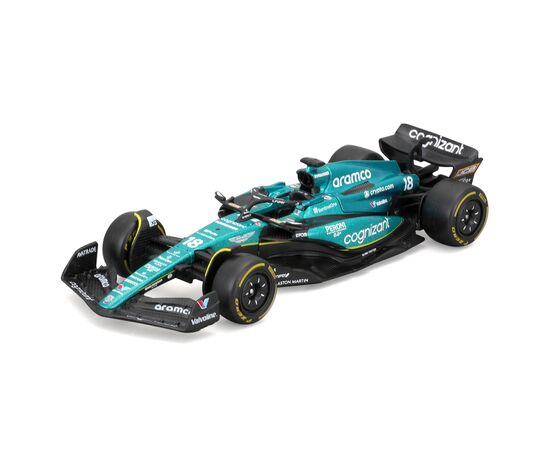 Масштабная модель автомобиля Bburago Автомодель - Aston Martin AMR23 (2023) 1:43 (18-38090), изображение 9