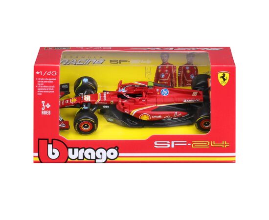 Масштабна модель автомобіля Bburago Автомодель - Ferrari Racing - SF-24, 1:43 (18-36844), зображення 2