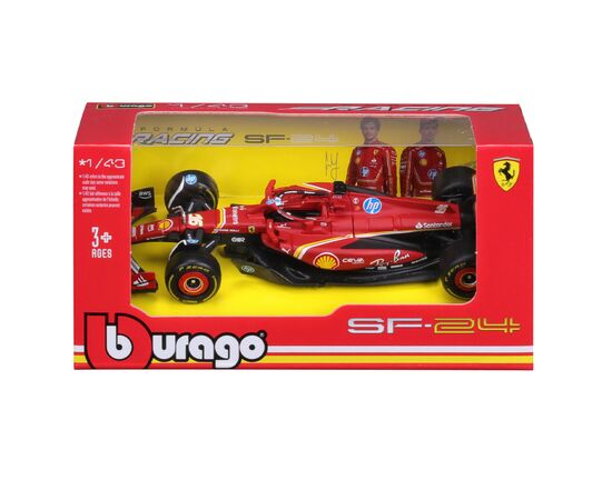 Масштабна модель автомобіля Bburago Автомодель - Ferrari Racing - SF-24, 1:43 (18-36844), зображення 7