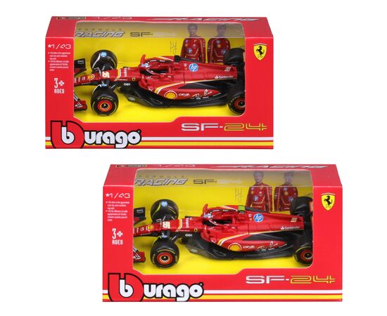 Масштабна модель автомобіля Bburago Автомодель - Ferrari Racing - SF-24, 1:43 (18-36844)