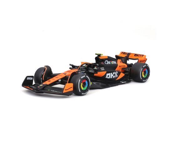 Масштабная модель автомобиля Bburago Автомодель - McLaren F1 MCL38 (2024), 1:43 (18-38214), изображение 9