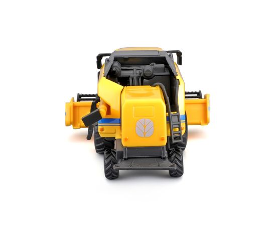 Масштабная модель автомобиля Bburago Автомодель - Зерноуборочный комбайн New Holland TC5.90 (18-31721), изображение 3