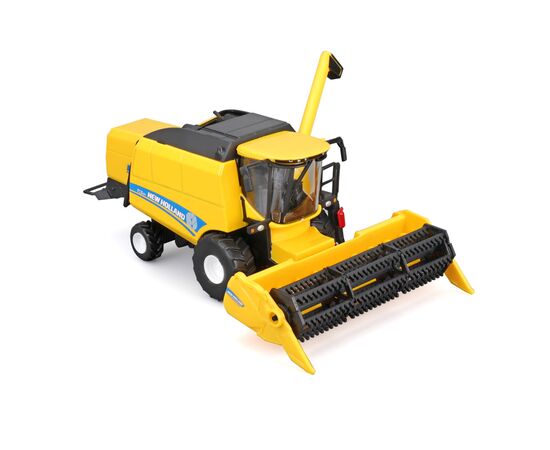 Масштабная модель автомобиля Bburago Автомодель - Зерноуборочный комбайн New Holland TC5.90 (18-31721), изображение 4