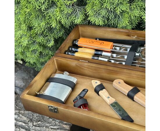 Набор для барбекю Metalzavod Майстер BBQ темний (PN-BBQ-DK), изображение 7