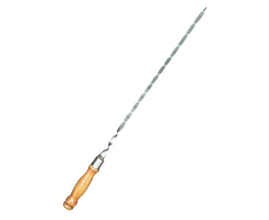 Шампур Metalzavod 630х12х3мм світлий (SHMP-DR-630x12x3-LT)