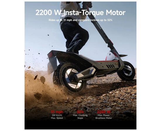 Электросамокат Navee XT5 Pro (XT5 Pro EU), изображение 7