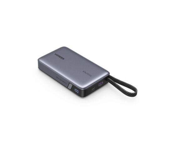 Батарея универсальная Ugreen 20000 mAh 67W Cable Space gray (U_55996B), изображение 2