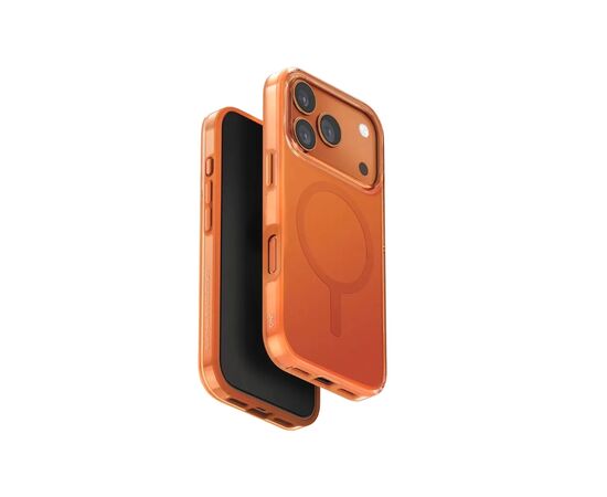 Чехол для мобильного телефона Uniq iPhone 17 Pro Max Clario Magclick Charging orange (8886463694855)