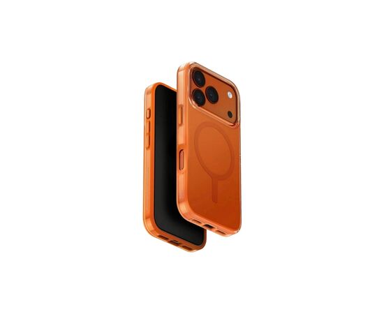 Чехол для мобильного телефона Uniq iPhone 17 Pro Clario Magclick Charging orange (8886463694817), изображение 3