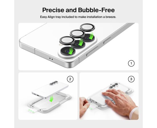 Чехол для мобильного телефона Belkin 3-in-1 Cover + Glass + Camera Samsung Galaxy S26 (BUA002HQ), изображение 4