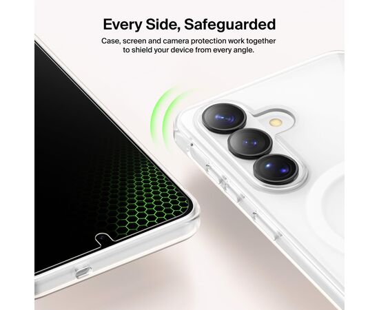 Чехол для мобильного телефона Belkin 3-in-1 Cover + Glass + Camera Samsung Galaxy S26 (BUA002HQ), изображение 5