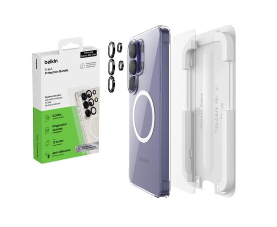 Чехол для мобильного телефона Belkin 3-in-1 Cover + Glass + Camera Samsung Galaxy S26 Ultra (BUA004HQ), изображение 8