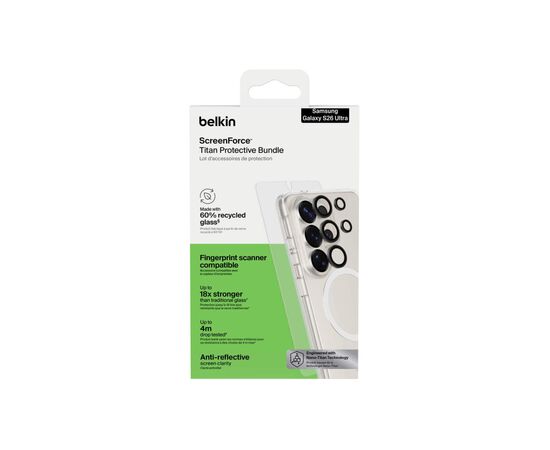 Чехол для мобильного телефона Belkin 3-in-1 Cover + Glass + Camera Samsung Galaxy S26 Ultra (BUA004HQ), изображение 9
