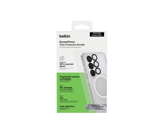 Чехол для мобильного телефона Belkin 3-in-1 Cover + Glass + Camera Samsung Galaxy S26+ (BUA003HQ), изображение 6