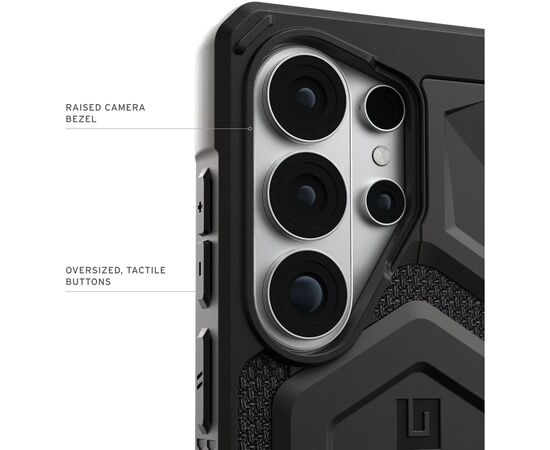 Чехол для мобильного телефона UAG Samsung Galaxy S26 Ultra Monarch Pro with Magnet Kevlar Black (214513113940), изображение 2