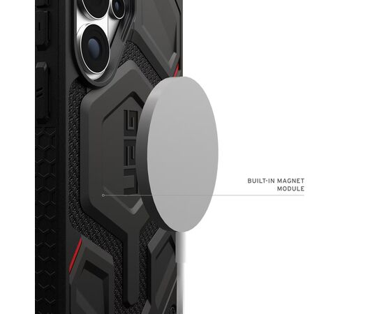 Чехол для мобильного телефона UAG Samsung Galaxy S26 Ultra Monarch Pro with Magnet Kevlar Black (214513113940), изображение 4