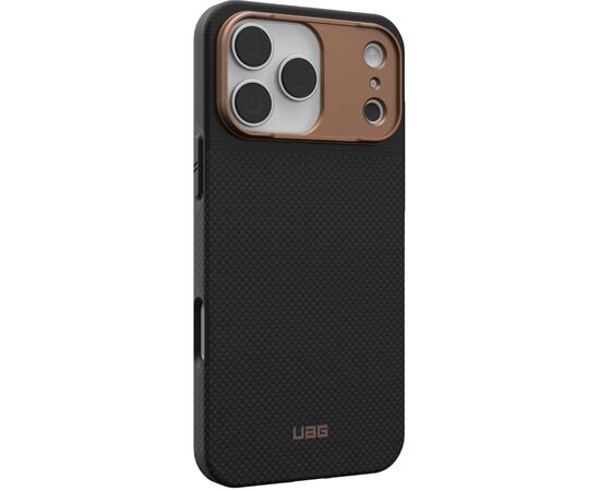 Чехол для мобильного телефона UAG iPhone 17 Pro Max Fibr Armr Magsafe Kevlar Graphite/Bronze (114554113985), изображение 2