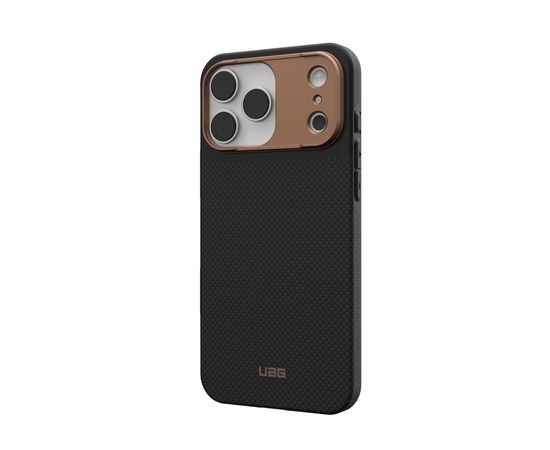 Чехол для мобильного телефона UAG iPhone 17 Pro Max Fibr Armr Magsafe Kevlar Graphite/Bronze (114554113985), изображение 3
