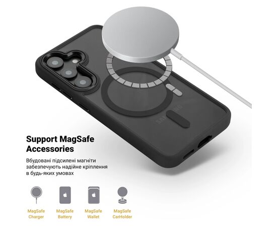 Чехол для мобильного телефона Armorstandart Unit MagCase Samsung S26 Plus 5G Black (ARM89448), изображение 4