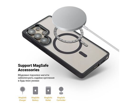 Чехол для мобильного телефона Armorstandart Unit MagCase Samsung S26 Ultra 5G Black (ARM88809), изображение 4