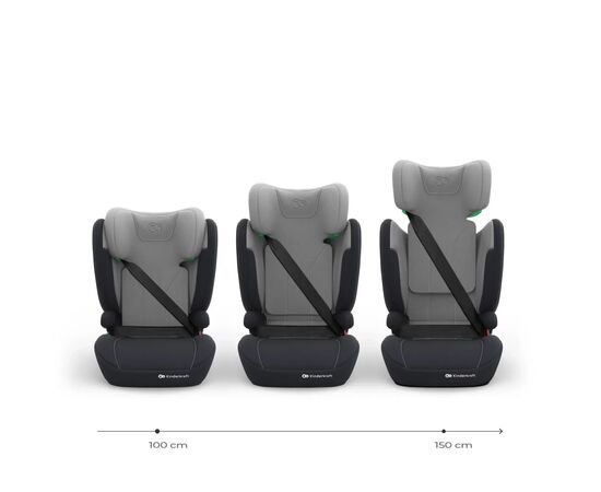 Автокресло Kinderkraft i-Spark 2 Plus i-Size Grey (KCISPA02GRYPL00) (5902533931484), изображение 2
