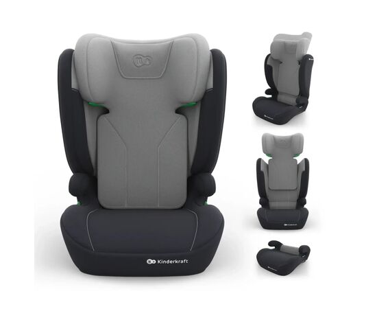 Автокресло Kinderkraft i-Spark 2 Plus i-Size Grey (KCISPA02GRYPL00) (5902533931484)