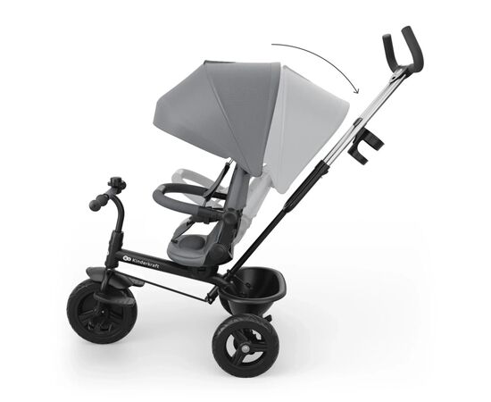 Детский велосипед Kinderkraft Aston 2 Plus Grey (KRASTO02GRYPL00) (5902533929900), изображение 3