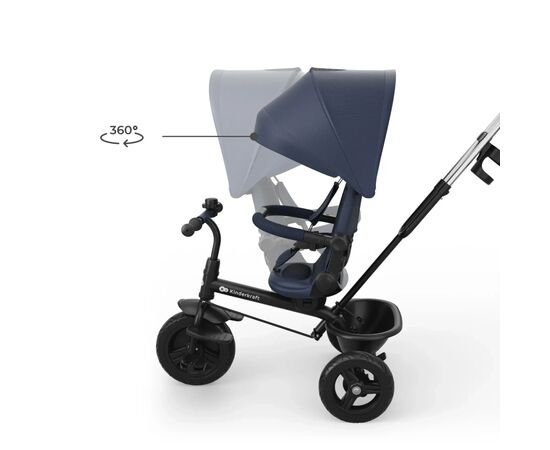 Детский велосипед Kinderkraft Aston 2 Plus Navy (KRASTO02NAVPL00) (5902533929931), изображение 2