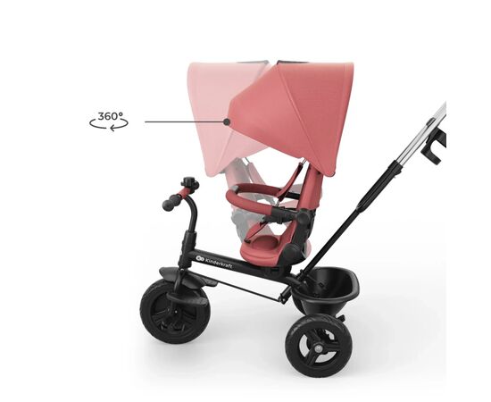 Детский велосипед Kinderkraft Aston 2 Plus Pink (KRASTO02PNKPL00) (5902533929924), изображение 2