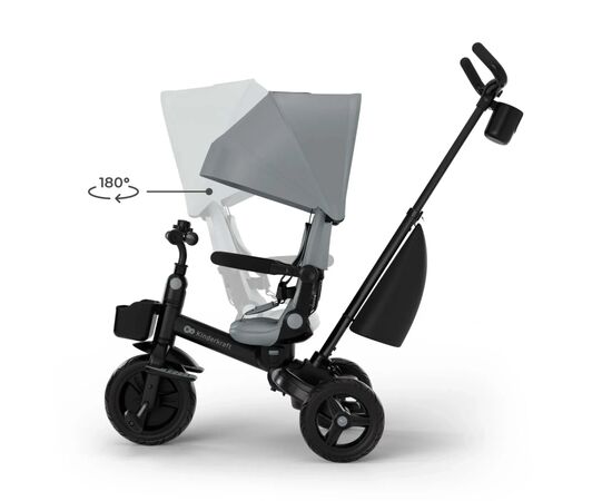 Детский велосипед Kinderkraft Aveo 2 Plus Grey (KRAVEO02GRY0000) (5902533929474), изображение 3