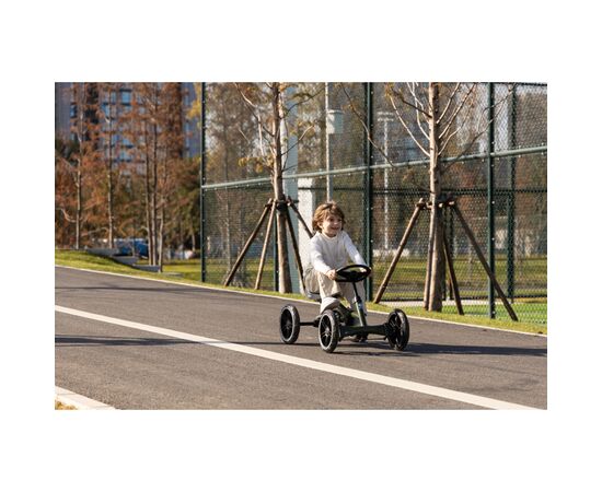 Веломобиль QPlay велокарт дитячий Go Kart Army Green (GK-01GoKartArmy Green), изображение 3