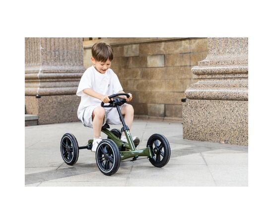 Веломобиль QPlay велокарт дитячий Go Kart Army Green (GK-01GoKartArmy Green), изображение 5