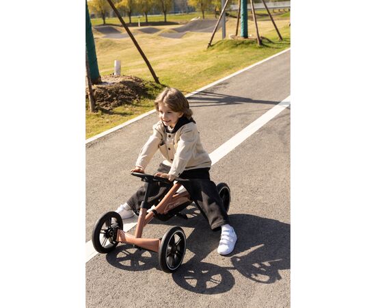 Веломобиль QPlay велокарт дитячий Go Kart Nude Pink (GK-01GoKartNudePink), изображение 4