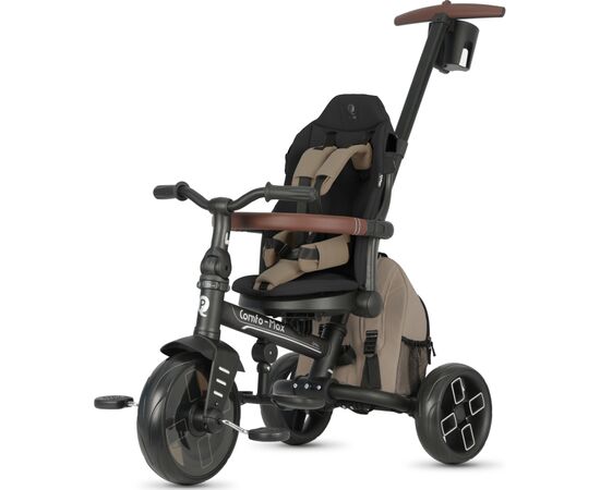 Дитячий велосипед QPlay Comfo Max складаний триколісний Brown (T70 ComfoMaxBrown), зображення 10