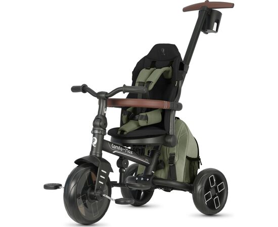 Дитячий велосипед QPlay Comfo Max складаний триколісний Green (T70 ComfoMaxGreen), зображення 9