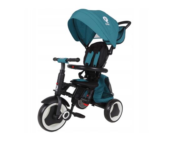 Детский велосипед QPlay Rito+ EVA складаний триколісний Green (S380-8Green)