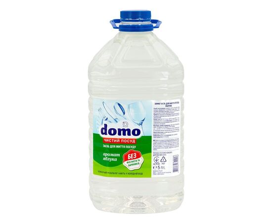 Средство для ручного мытья посуды Domo Яблоко 5 л (4820269320918)
