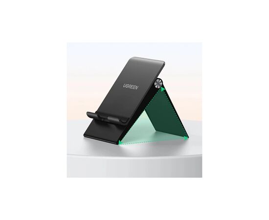 Подставка для планшета и телефона LP247 Adjustable Portable Stand Black Ugreen (80903), изображение 3