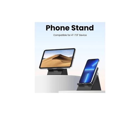 Подставка для планшета и телефона LP247 Adjustable Portable Stand Black Ugreen (80903), изображение 5