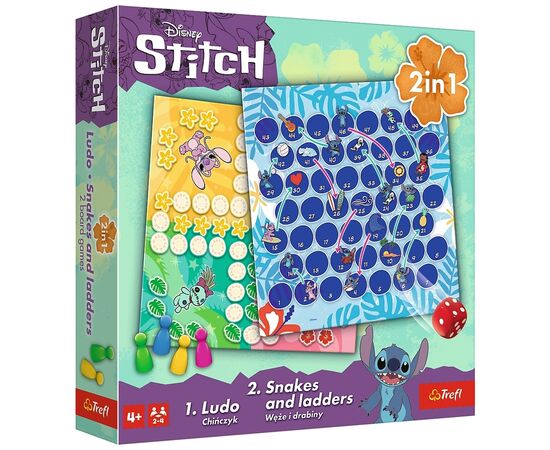 Настольная игра Trefl 2 в 1 Стич (5900511026566), изображение 4
