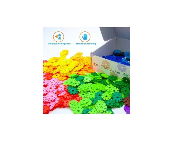 Конструктор Picasso Tiles 3D Construction Building Set 600 деталей (817338022693), изображение 5