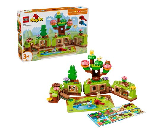 Конструктор LEGO DUPLO Лес открытий с дикими животными (10480), изображение 2