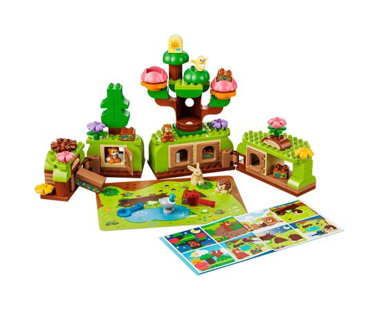 Конструктор LEGO DUPLO Лес открытий с дикими животными (10480), изображение 3