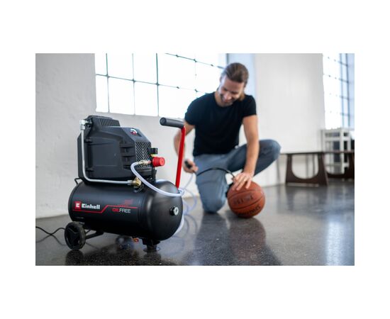 Компрессор Einhell TC-AC 190/24/8 I OF, безмасляный, 21500 W, 25 l, 190 l/min, 8 bar, 20.78 kg (4007375), изображение 10
