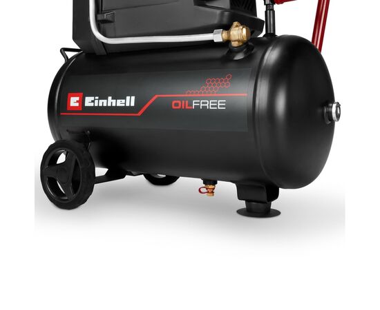 Компрессор Einhell TC-AC 190/24/8 I OF, безмасляный, 21500 W, 25 l, 190 l/min, 8 bar, 20.78 kg (4007375), изображение 5